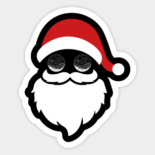 Christmas Golf Sticker